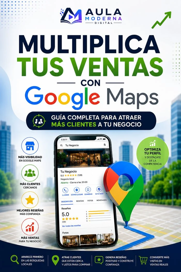 Guía de Google Maps de Aula Moderna Digital